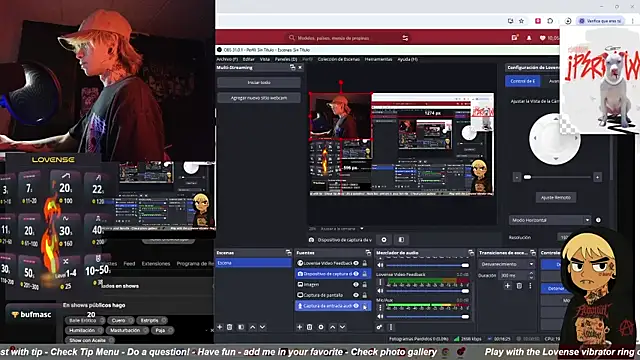 Snapshot of AcidMilo chatting on 16, 10, 2025 AcidMilo online show from 16, 10, 2025