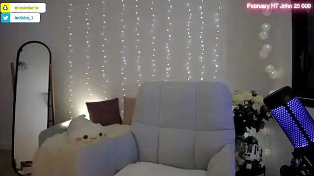 ImKeira online show from 19, 2, 2026