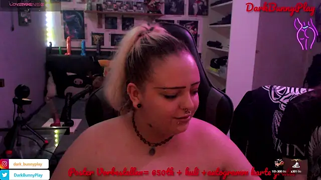 Snapshot of DarkBunnyPlay chatting on 17, 12, 2024 DarkBunnyPlay online show from 17, 12, 2024