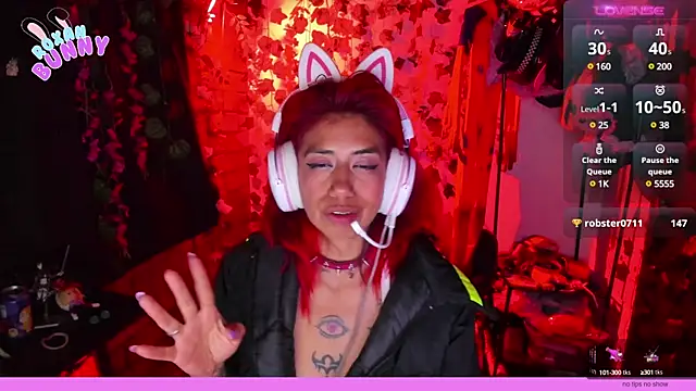 Roxanbunny1 online show from 9, 2, 2025