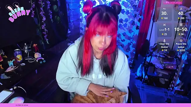 Roxanbunny1 online show from 12, 2, 2025