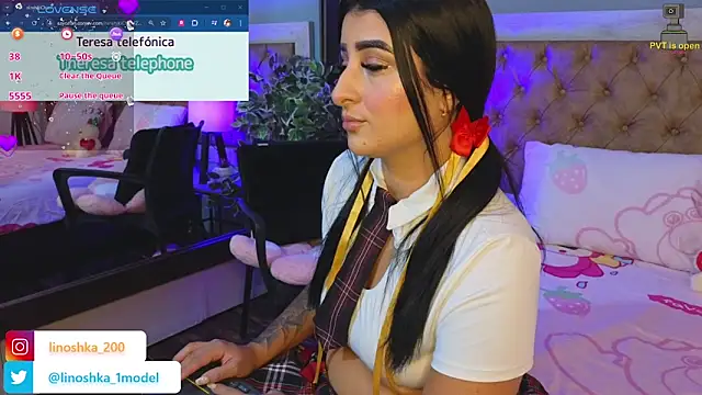 Snapshot of _Linoshka_1 chatting on 6, 3, 2025 Linoshka 1 online show from 6, 3, 2025