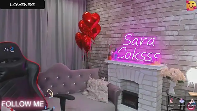 Snapshot of SarahCoksss chatting on 23, 2, 2025 SarahCoksss online show from 23, 2, 2025