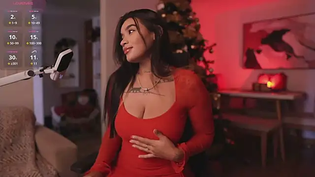 Snapshot of HannahW_ chatting on 25, 12, 2024 HannahW online show from 25, 12, 2024