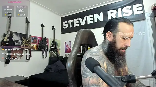 Snapshot of StevenRiseNYC chatting on 2, 3, 2025 StevenRiseNYC online show from 2, 3, 2025