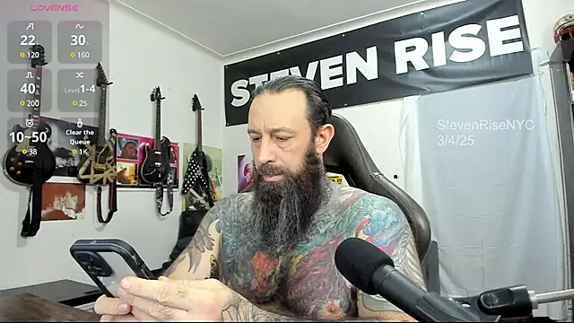 Snapshot of StevenRiseNYC chatting on 4, 3, 2025 StevenRiseNYC online show from 4, 3, 2025