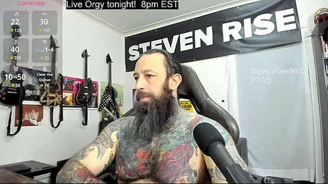 Snapshot of StevenRiseNYC chatting on 7, 3, 2025 StevenRiseNYC online show from 7, 3, 2025