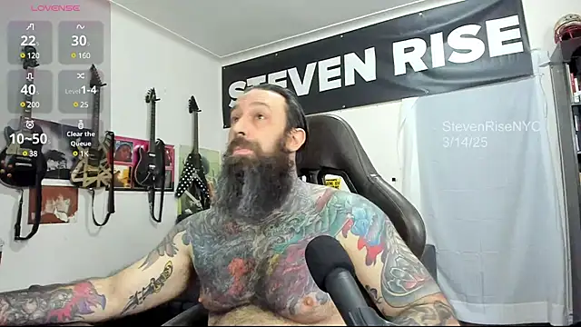 Snapshot of StevenRiseNYC chatting on 14, 3, 2025 StevenRiseNYC online show from 14, 3, 2025