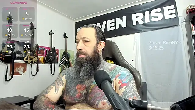 Snapshot of StevenRiseNYC chatting on 16, 3, 2025 StevenRiseNYC online show from 16, 3, 2025