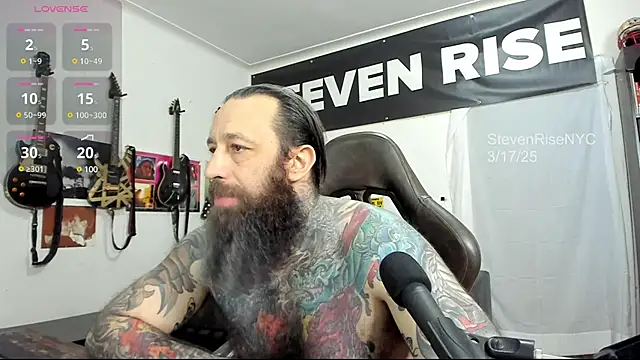 Snapshot of StevenRiseNYC chatting on 18, 3, 2025 StevenRiseNYC online show from 18, 3, 2025