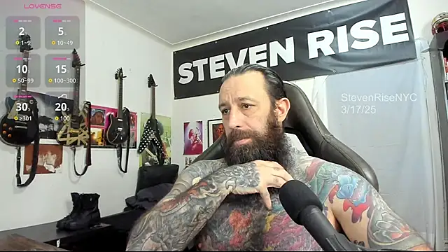 Snapshot of StevenRiseNYC chatting on 18, 3, 2025 StevenRiseNYC online show from 18, 3, 2025