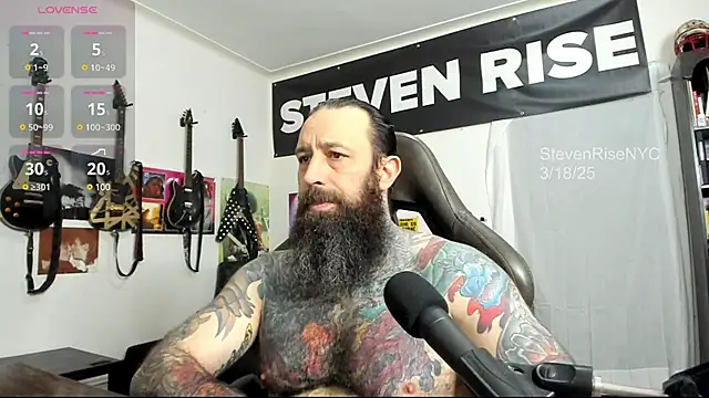 Snapshot of StevenRiseNYC chatting on 18, 3, 2025 StevenRiseNYC online show from 18, 3, 2025