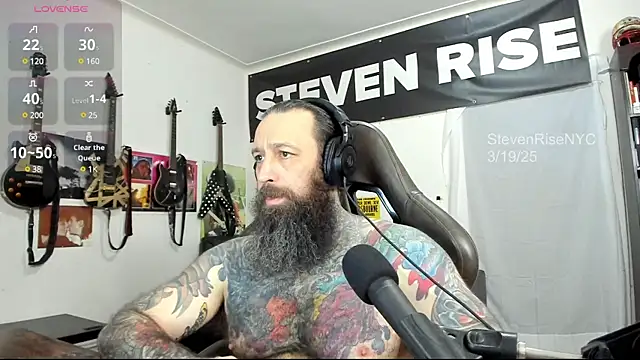 Snapshot of StevenRiseNYC chatting on 19, 3, 2025 StevenRiseNYC online show from 19, 3, 2025