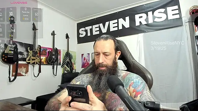 Snapshot of StevenRiseNYC chatting on 20, 3, 2025 StevenRiseNYC online show from 20, 3, 2025