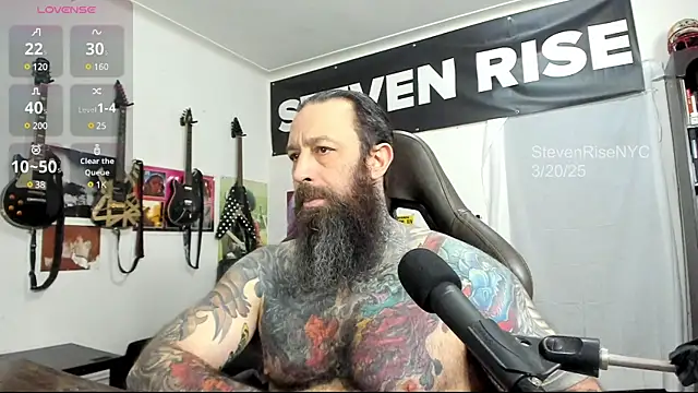 Snapshot of StevenRiseNYC chatting on 20, 3, 2025 StevenRiseNYC online show from 20, 3, 2025