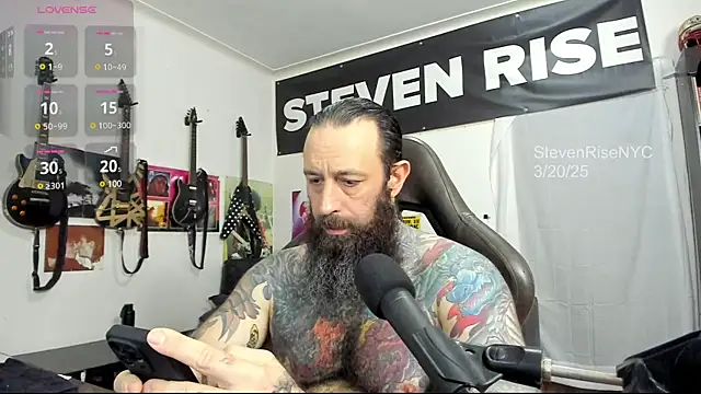 Snapshot of StevenRiseNYC chatting on 20, 3, 2025 StevenRiseNYC online show from 20, 3, 2025