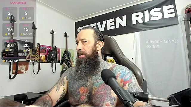Snapshot of StevenRiseNYC chatting on 21, 3, 2025 StevenRiseNYC online show from 21, 3, 2025