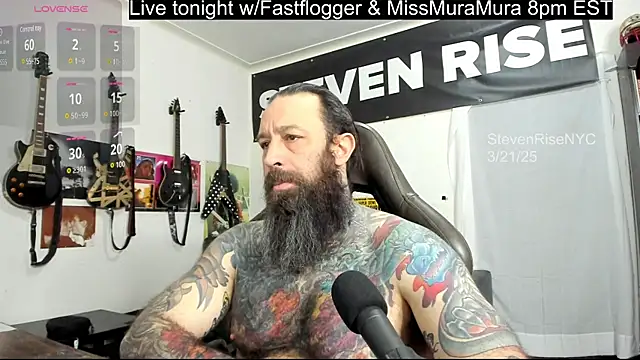 Snapshot of StevenRiseNYC chatting on 21, 3, 2025 StevenRiseNYC online show from 21, 3, 2025