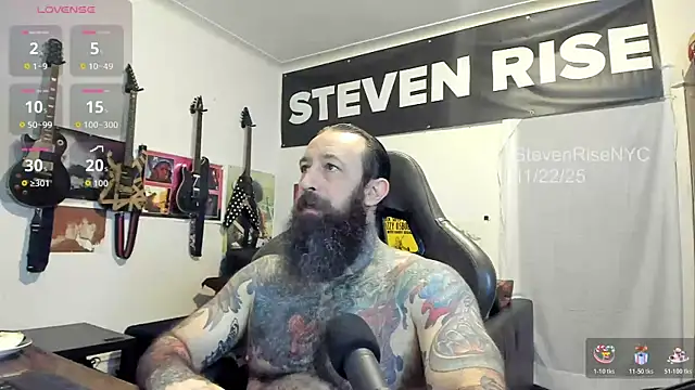 Snapshot of StevenRiseNYC chatting on 22, 11, 2025 StevenRiseNYC online show from 22, 11, 2025