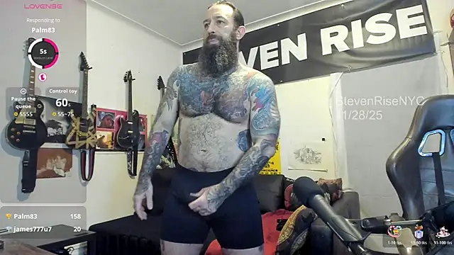 Snapshot of StevenRiseNYC chatting on 28, 11, 2025 StevenRiseNYC online show from 28, 11, 2025