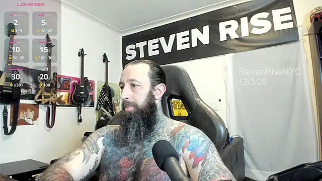 Snapshot of StevenRiseNYC chatting on 4, 12, 2025 StevenRiseNYC online show from 4, 12, 2025